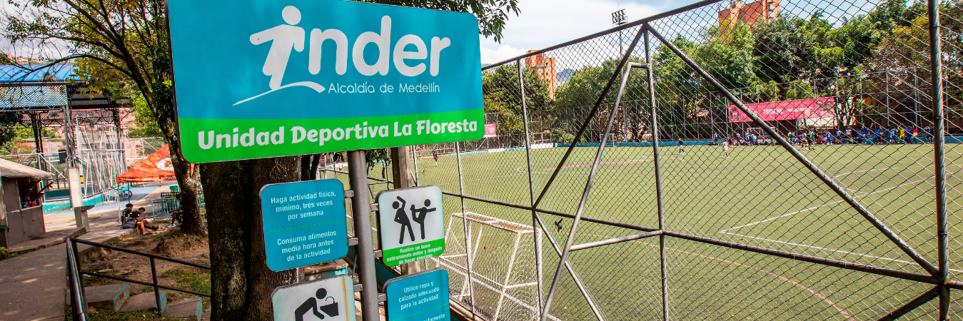 Los escenarios públicos de Medellín se pueden prestar a través de la web Simón. /FOTO: ESNEYDER GUTIÉRREZ