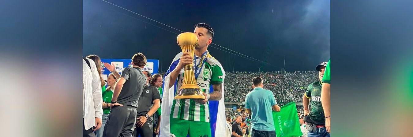 El jugador agradeció a toda la fanaticada por su apoyo. / FOTO: @PABLO_CEPPELINI