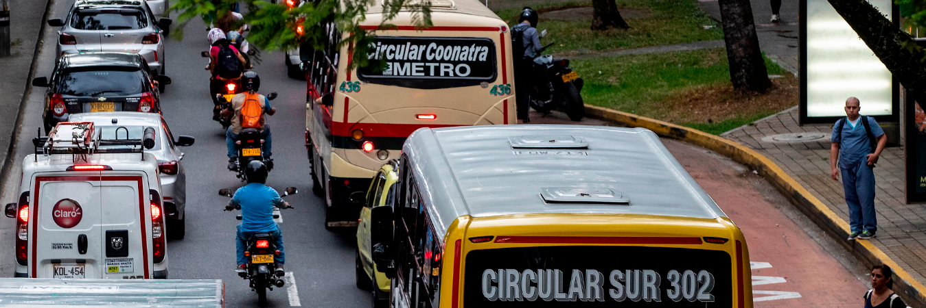 Así se vive la movilidad en Medellín. /FOTO: ARCHIVO