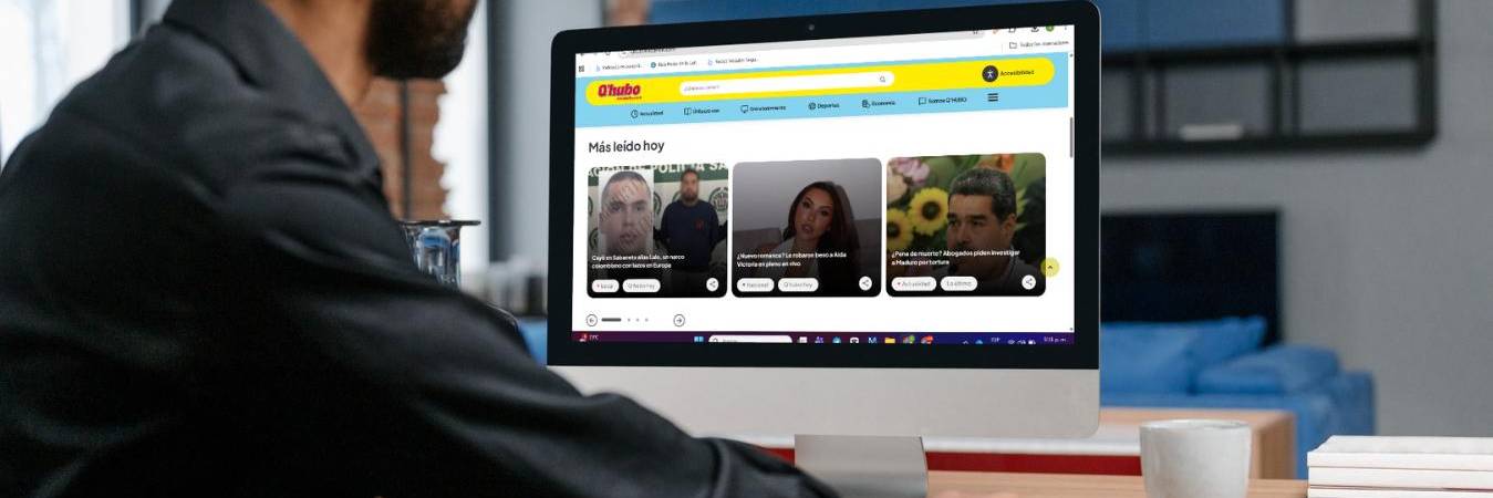 Q’hubo Medellín se posicionó entre los únicos 12 medios que lograron un balance positivo en su tráfico web en el 2025. FOTO: Q’HUBO MEDELLÍN