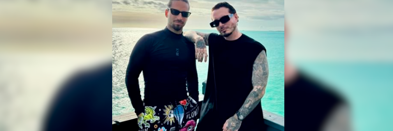 Maluma y J Balvin. /FOTO: INSTAGRAM @maluma 