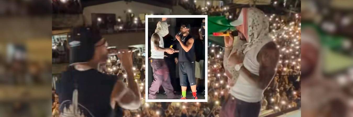 Vecinos y visitantes se reunieron a disfrutar del concierto. FOTOS: CAPTURAS TIKTOK @CRISTIANQ_10 Y @ALGARETECONTASH