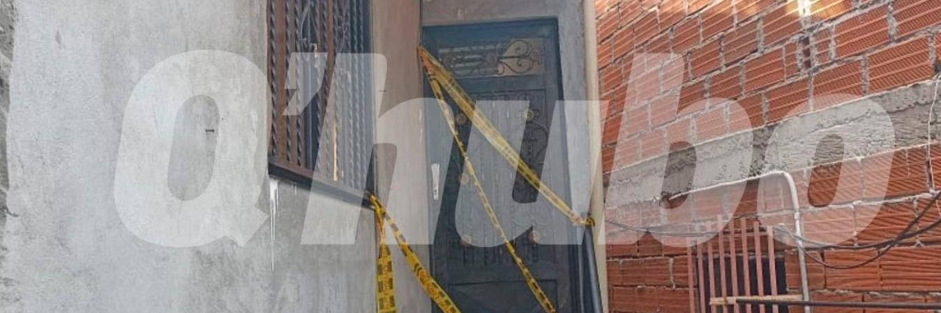 En esta casa ubicada en la carrera 13 con calle 55, en Villatina, fue asesinada Deisy Llanet Vargas Castro, de 43 años de edad. /FOTO: ALEJANDRA MORALES RÍOS 