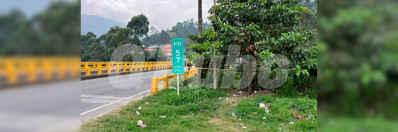 En los bajos de este puente fue asesinado a puñaladas un ciudadano venezolano. /FOTO: ANDRÉS FELIPE OSORIO GARCÍA