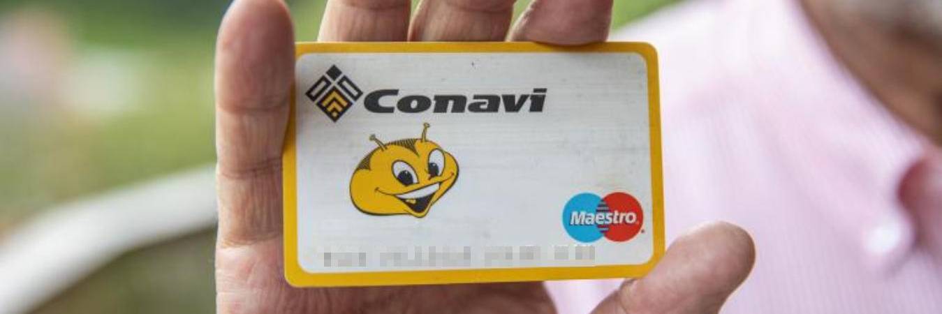 Antigua tarjeta débito Conavi. / FOTO: ARCHIVO - CARLOS VELÁSQUEZ