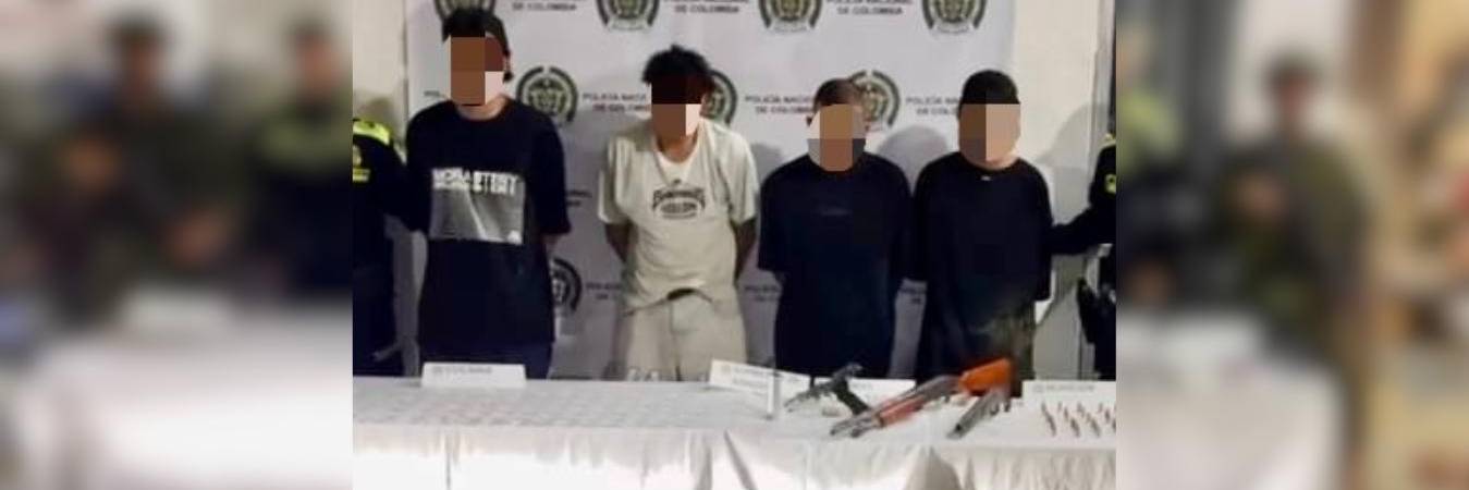 Tres capturados y un aprehendido en operaciones contra el Clan del Golfo. FOTO: @COL_EJERCITO