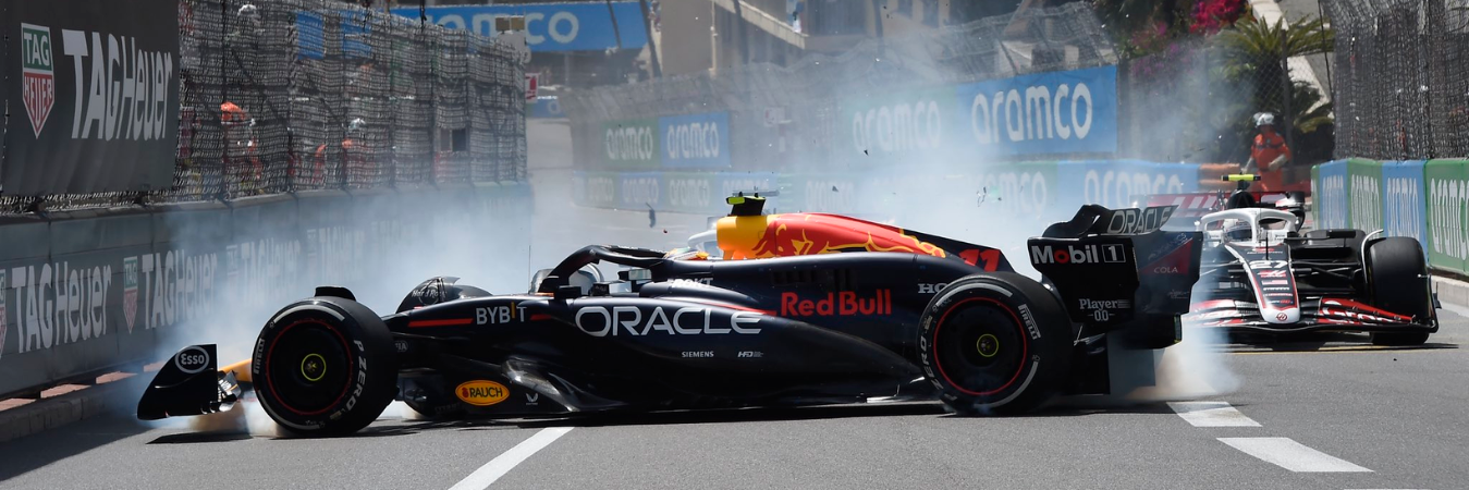 El piloto salió ileso del accidente. / FOTO: @SCHECOPEREZ