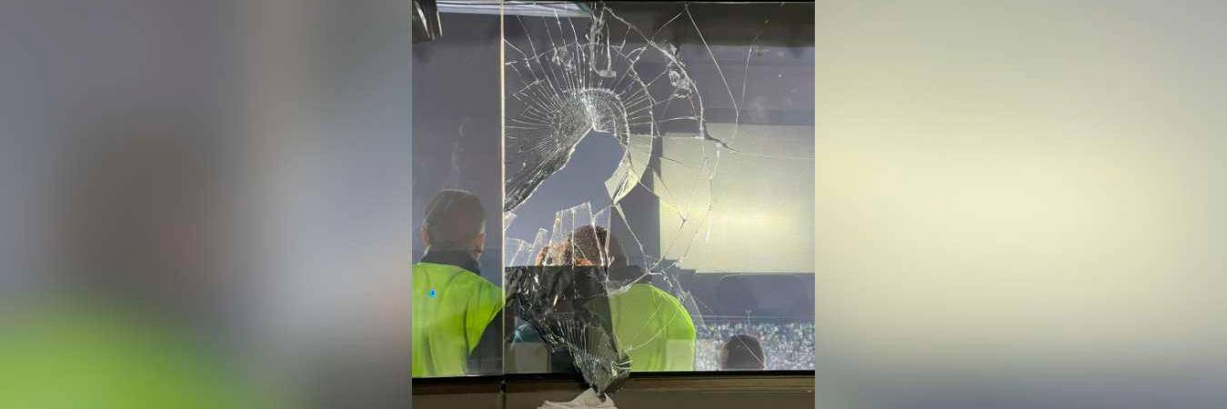 El ataque fue denunciado por la delegación del América. /FOTO: TOMADA DE REDES SOCIALES