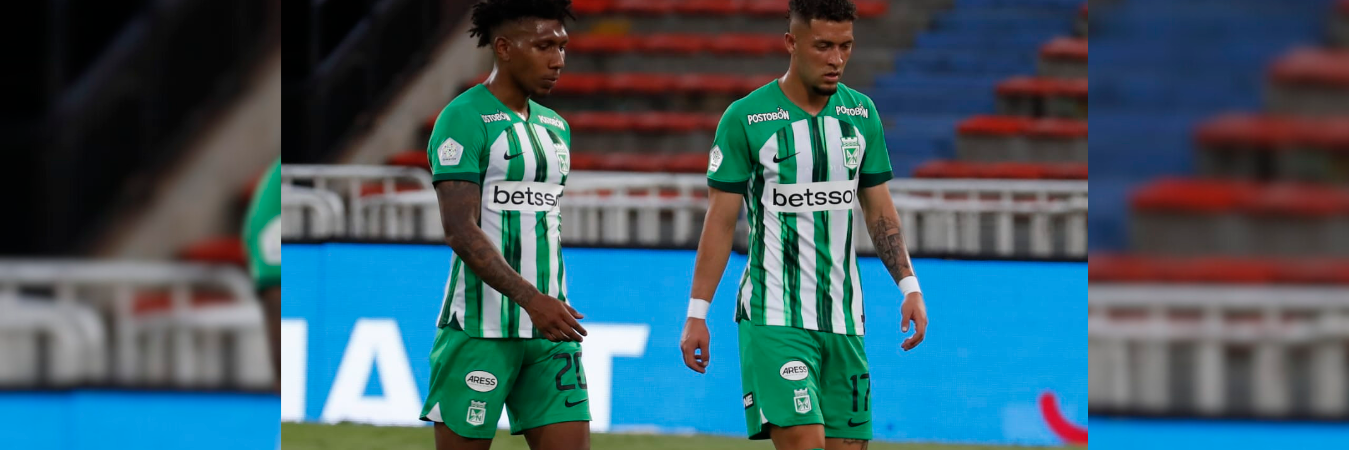 Atlético Nacional está en el puesto 17 de la Liga BetPlay. /FOTO: JAIME PÉREZ 