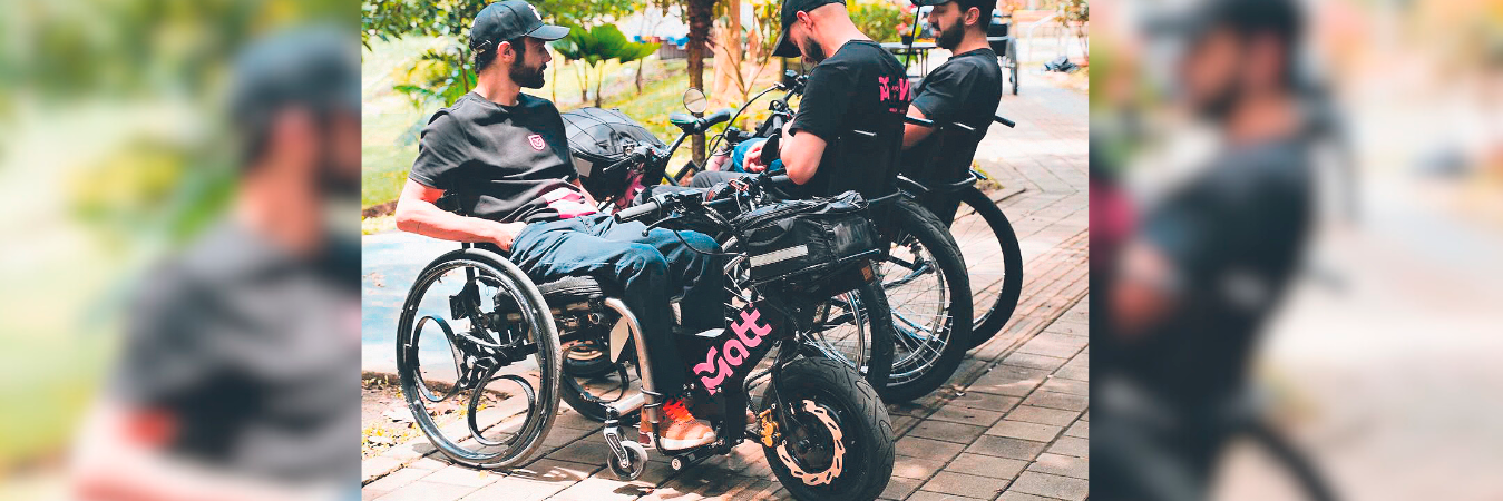La empresa se creó al ver que las opciones de movilidad para personas en situación de discapacidad eran costosas y difíciles de conseguir. /FOTO: CORTESÍA