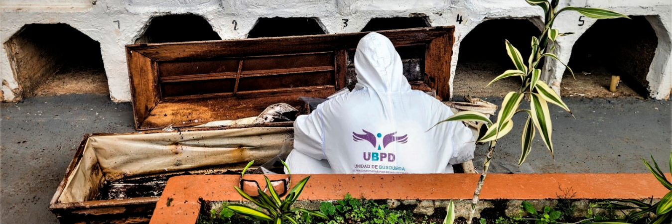 La UBPD tomó muestras biológicas a personas que tienen su ser querido desaparecido. /FOTO: UBPD.