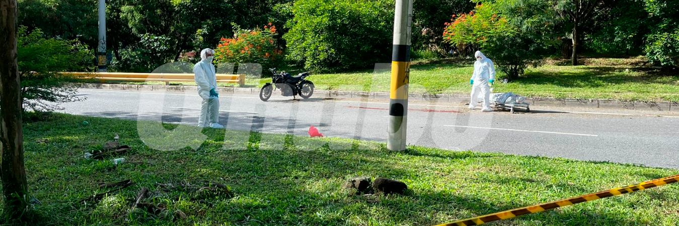 Levantamiento del hombre de 32 años que perdió la vida. /FOTO: ANDRÉS FELIPE OSORIO GARCÍA