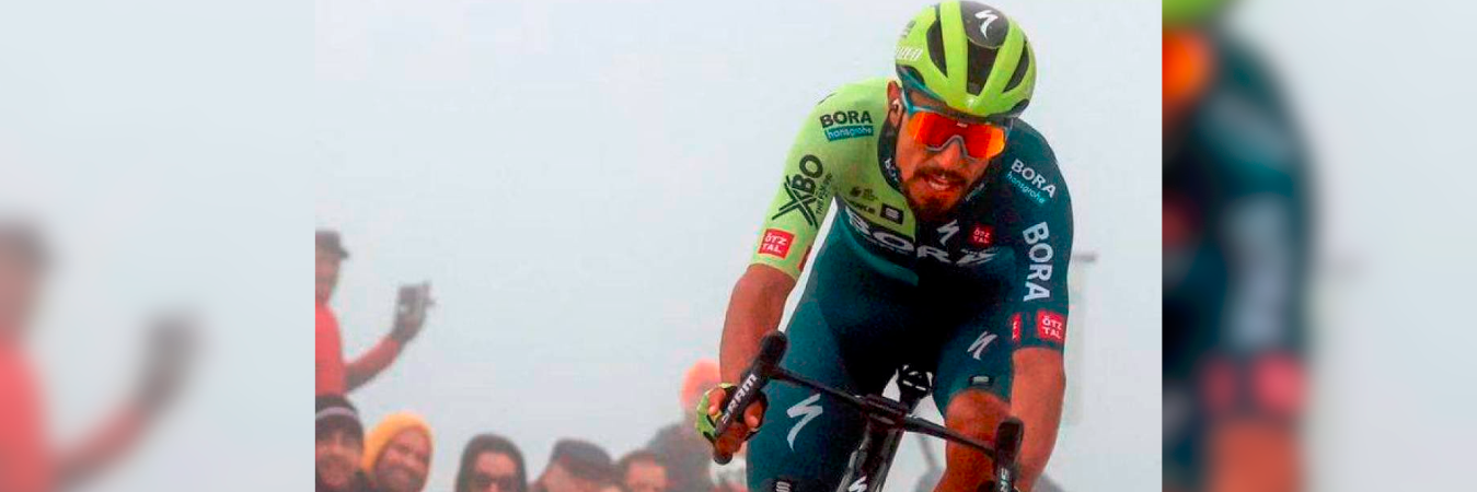 Daniel Martínez es el mejor colombiano en la carrera. /FOTO: MINISTERIO DEL DEPORTE