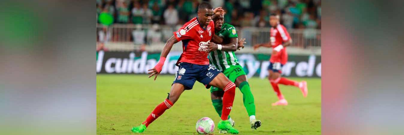 Aunque estuvo reñido, el Verde jugó mejor en la cancha. /FOTO: MANUEL SALDARRIAGA QUINTERO