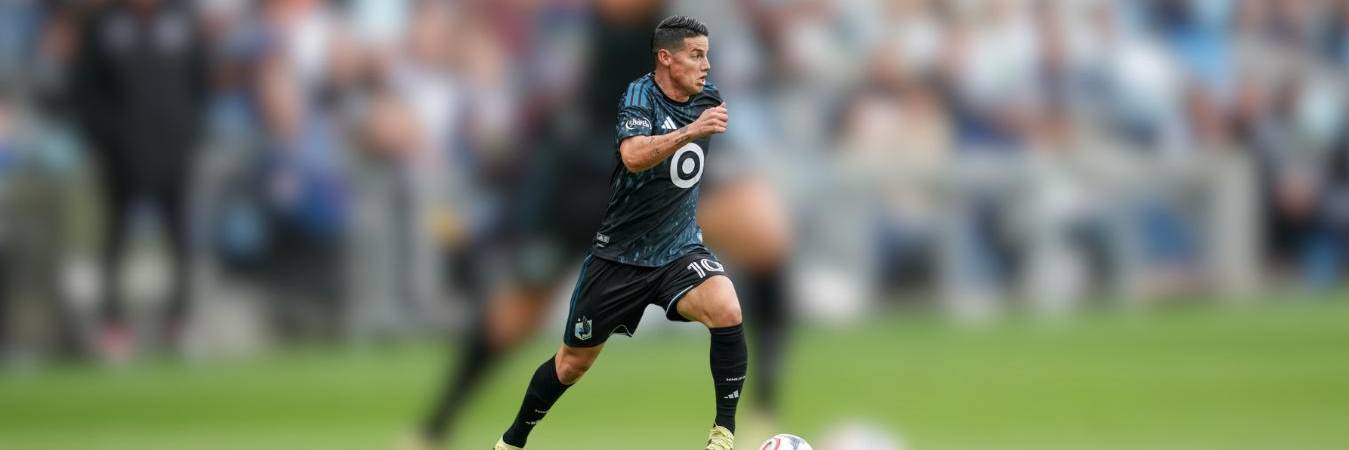 James Rodríguez titular con Minnesota por primera vez. FOTO: TOMADA DE X @GOLESENDIR_