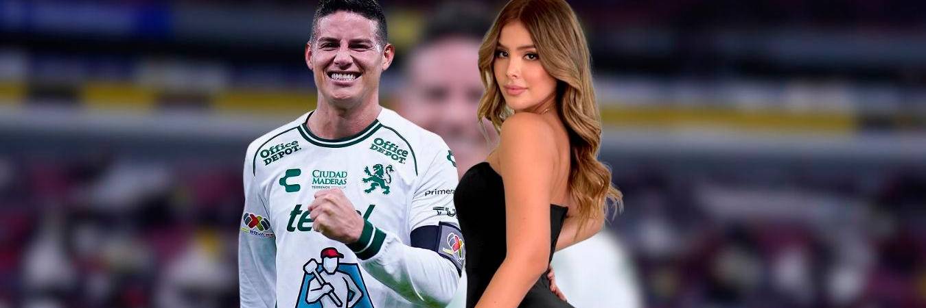 Luisa ha estado acompañando al futbolista en México. /FOTOS: INSTAGRAM @luisaduque11 @jamesrodriguez10
