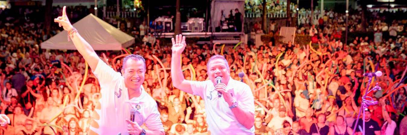 La fiesta está garantizada en el parque de Itagüí. /FOTO: CORTESÍA