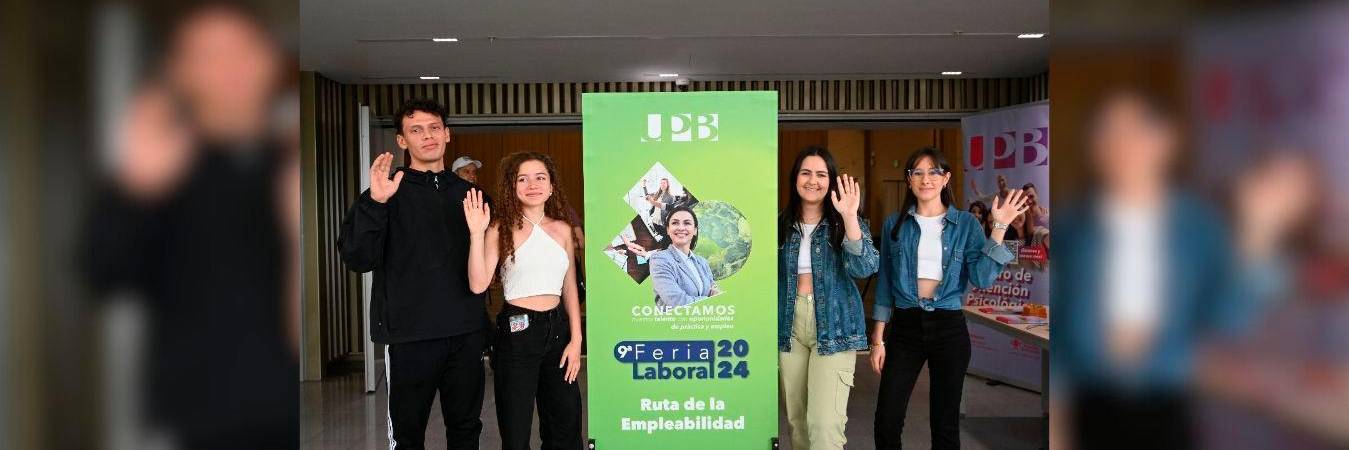 Una de las empresas que se vinculan con esta Feria en la UPB es la plataforma de empleabilidad Magneto./ FOTO: CORTESÍA UPB