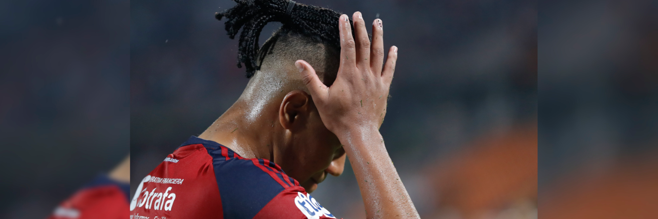 Independiente Medellín tendrá que remontar el marcador en el partido de vuelta. /FOTO: JAIME PÉREZ