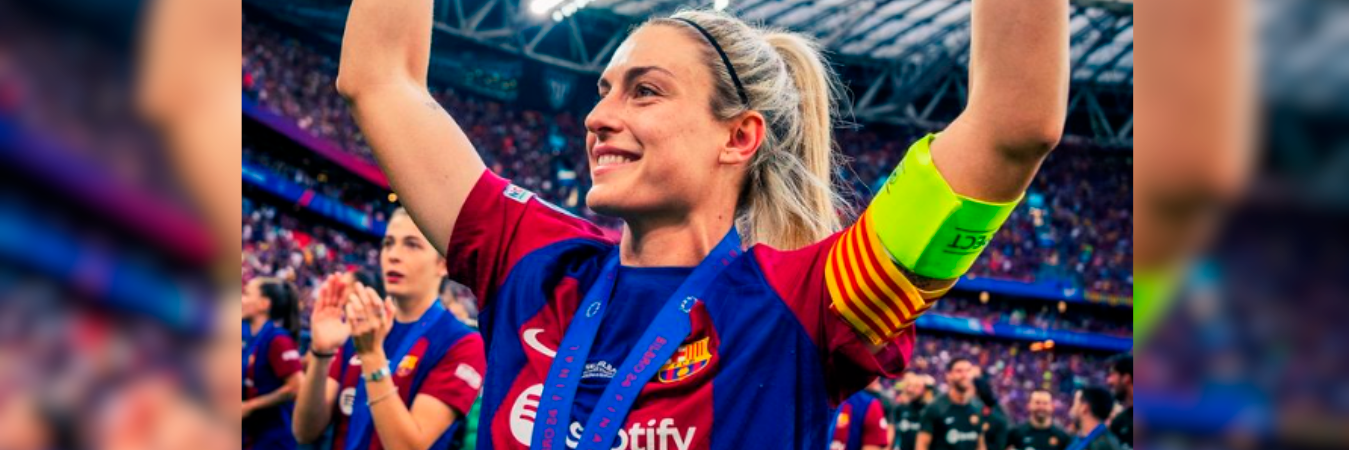 Alexia Putellas, jugadora del Barcelona y la Selección España. /FOTO: INSTAGRAM @alexiaputellas