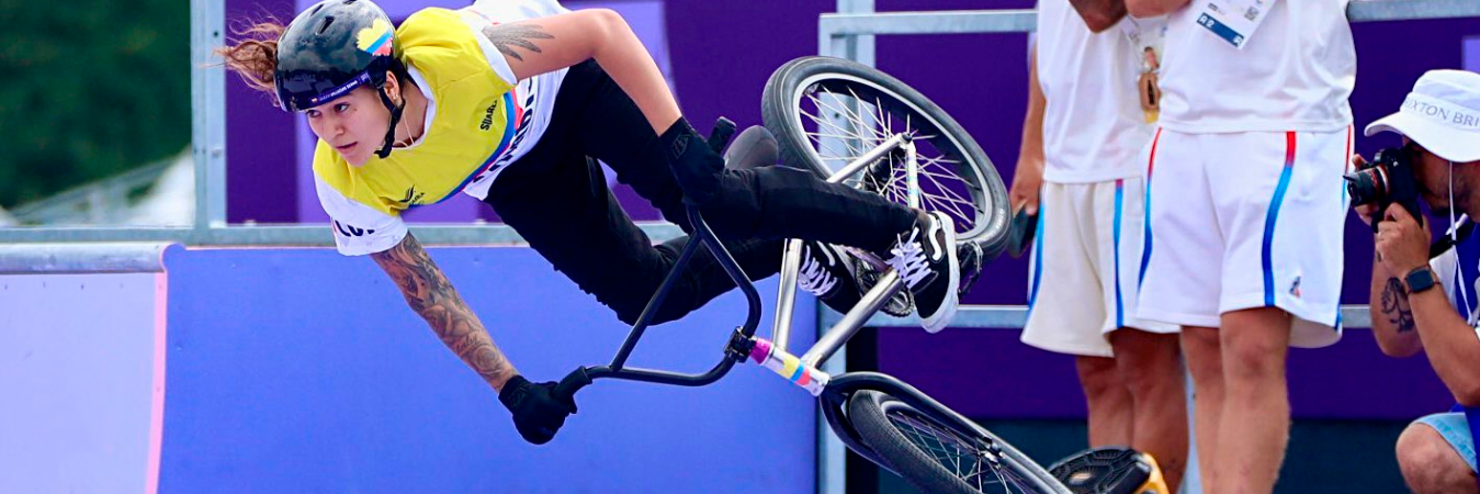 Queen Saray Villegas fue la mejor latinoamericana de los Juegos Olímpicos 2024 en su disciplina. /FOTO: @OlimpicoCol