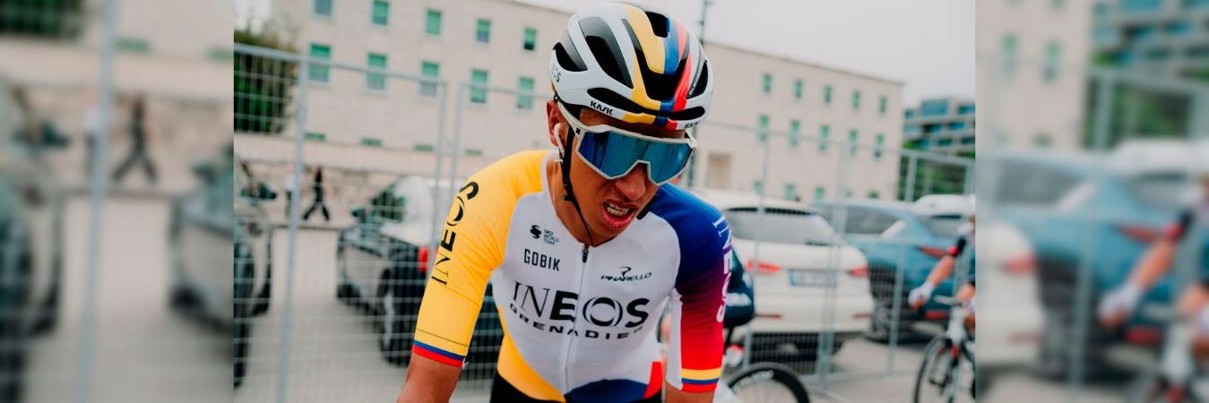 Egan Bernal es sexto en la clasificación general del Giro de Italia. /FOTO: INSTAGRAM @eganbernal