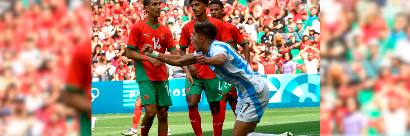 La Selección Argentina empató el partido en el tiempo complementario. /FOTO: X @Argentina