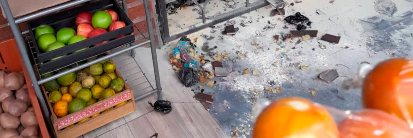 Las causas del incendio son materia de investigación. /FOTO: DENUNCIAS ANTIOQUIA 