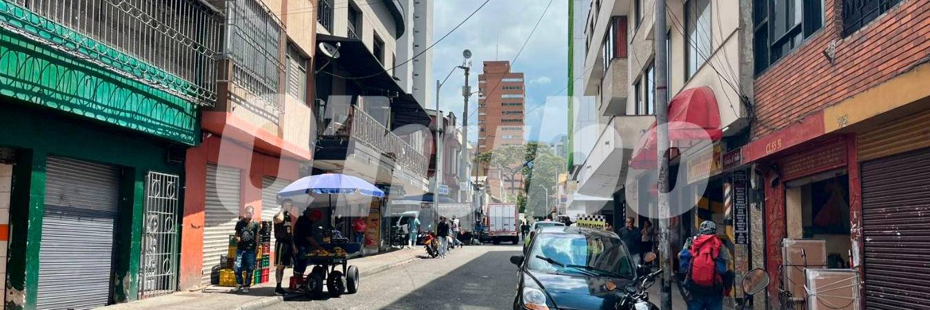 En este sector del barrio Villanueva ocurrió la agresión y la víctima murió en un centro asistencial. /FOTO: ANDRÉS FELIPE OSORIO GARCÍA 