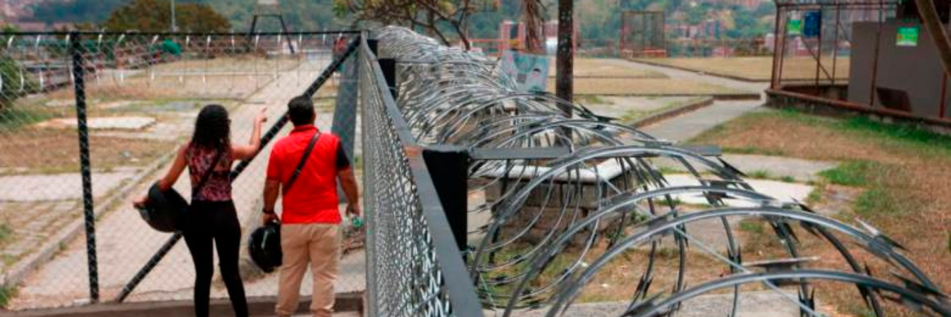 El espacio tenía cuenta con capacidad para 200 personas, pero a veces se presentaba sobrecupo. /FOTO: MANUEL SALDARRIAGA.