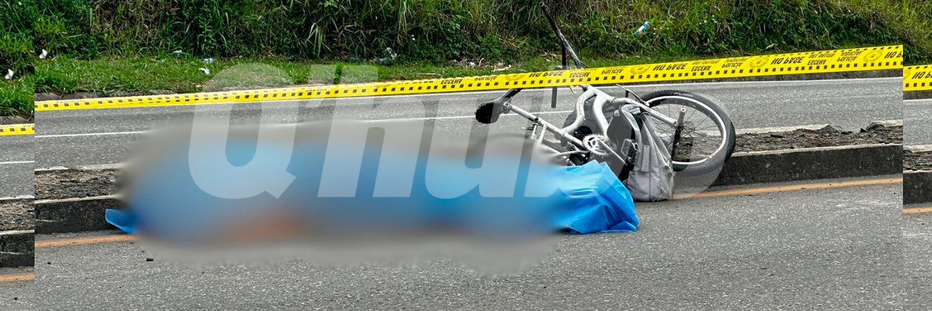 A Shtiven Osorio Sánchez lo mataron mientras montaba cicla en Copacabana