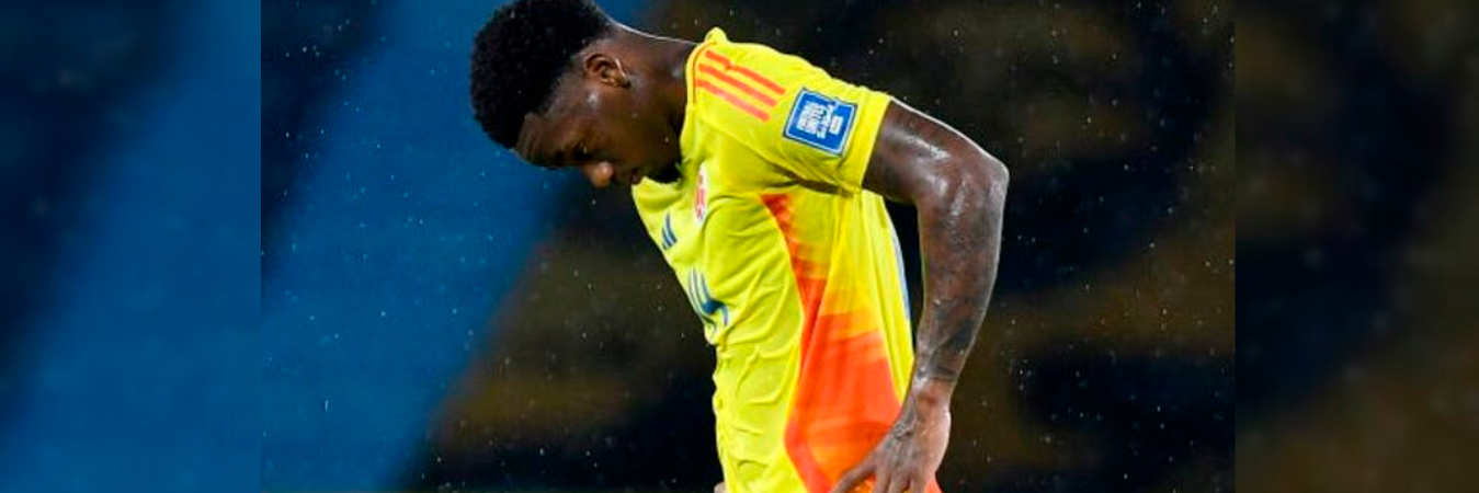 Jhon Jader Durán había sido convocado para las últimas jornadas de las eliminatorias suramericanas. /FOTO: REDES SOCIALES 