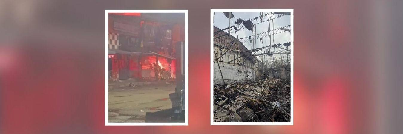 La conflagración se dio el sábado 10 de octubre en la madrugada. FOTOS: CAPTURA DE PANTALLA IG COMPRAVENTA MEDELLÍN 