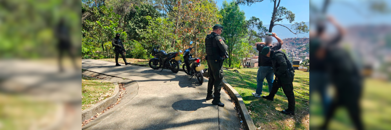 /FOTO: X@PoliciaMedellin
