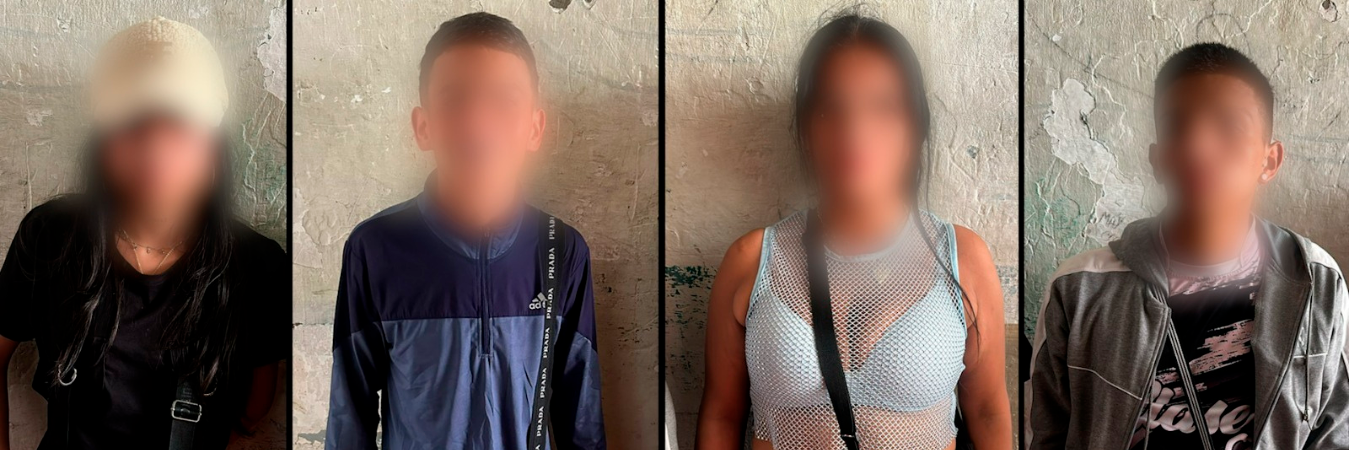 Autoridades investigan si participaron en otros casos de hurto. /FOTO: ALCALDÍA DE MEDELLÍN.