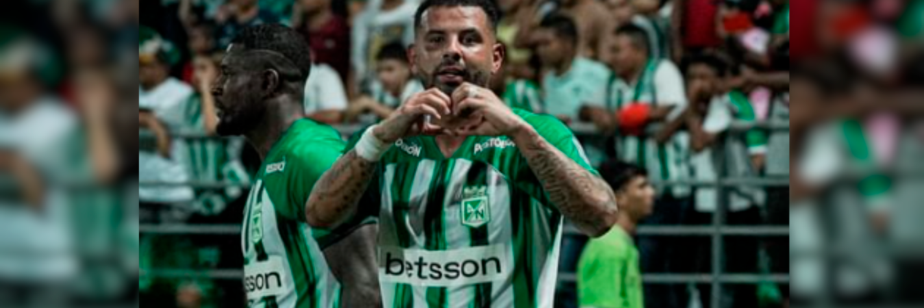 Atlético Nacional es líder de la Liga BetPlay con 9 puntos. /FOTO: INSTAGRAM @e.cardona10