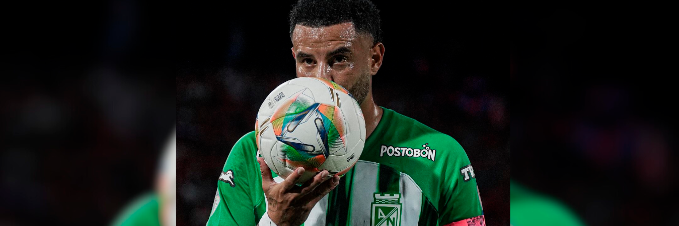 Edwin Cardona, jugador de Atlético Nacional. /FOTO: INSTAGRAM @nacionaloficial