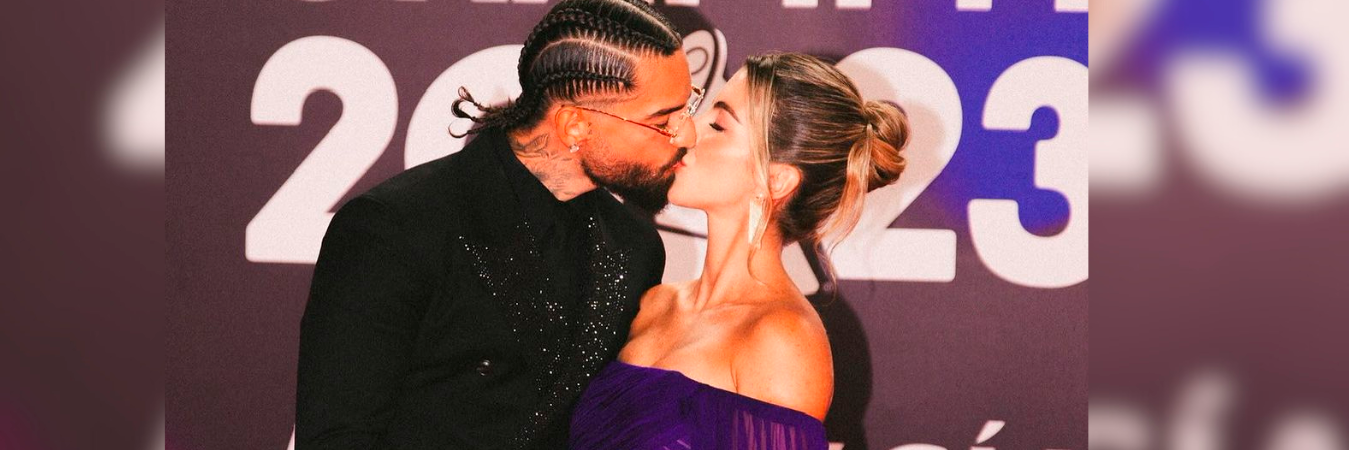 Maluma y su novia Susana Gómez. /FOTOS: INSTAGRAM @maluma