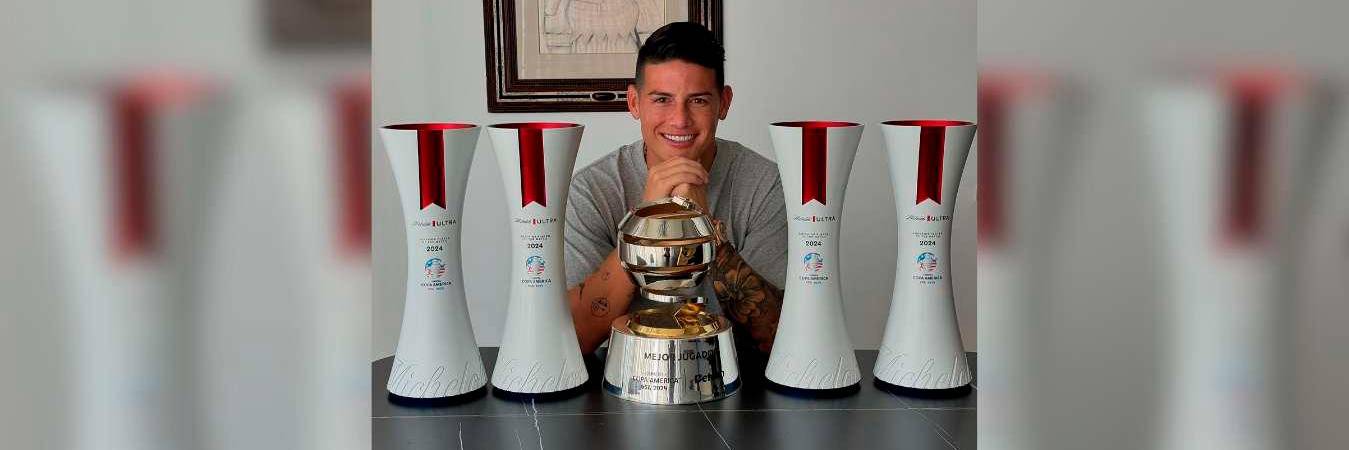 El futbolista hablará de su paso por varios clubes de fútbol y su historia dentro del deporte. / FOTO: @JAMESRODRIGUEZ10