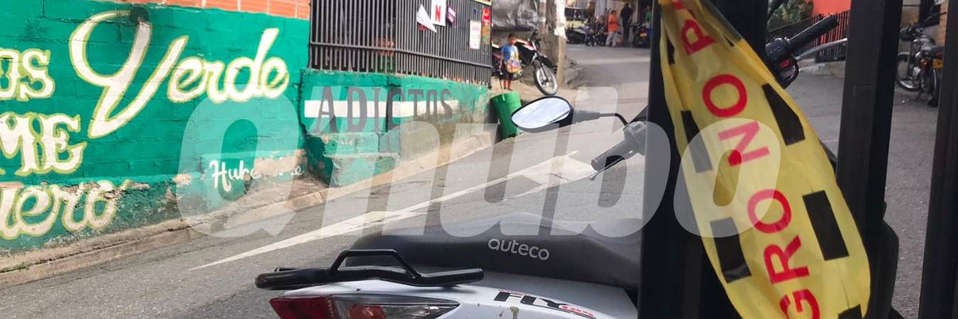 En este lugar ocurrió el ataque a bala contra alias Juancito. FOTO: LAURA ROSA JIMÉNEZ VALENCIA