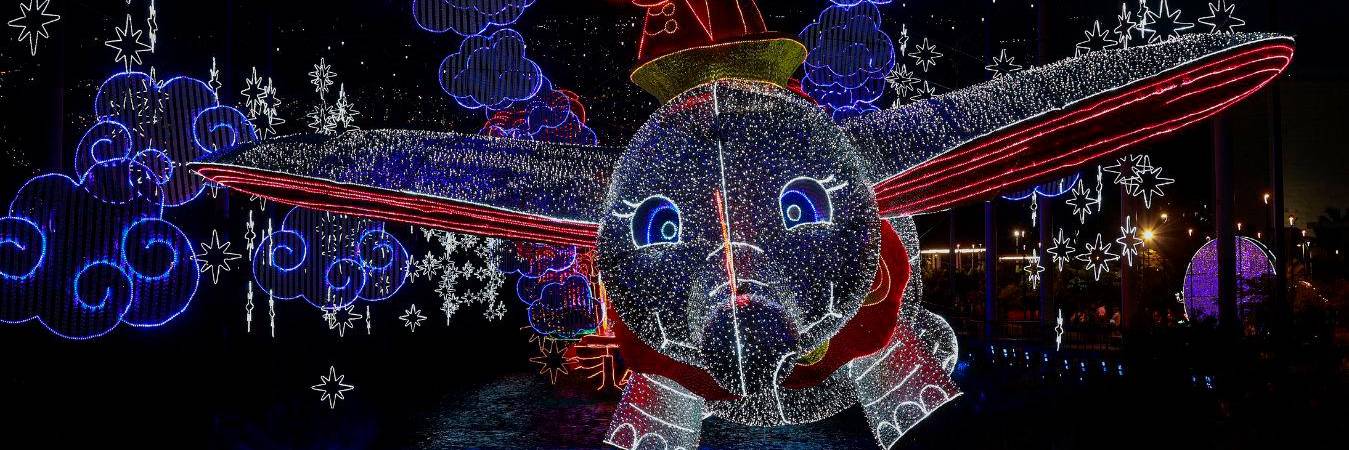 Alumbrados del río en Medellín. /FOTO: MANUEL SALDARRIAGA