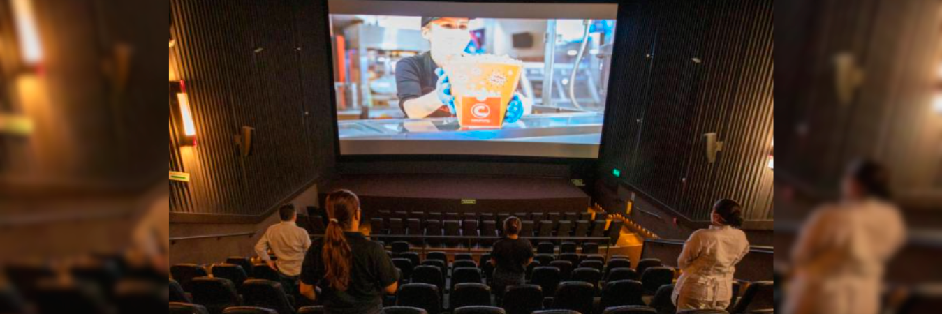 Salas de cine. /FOTO: EDWIN BUSTAMANTE RESTREPO