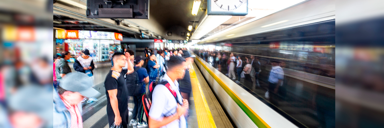Metro de Medellín. /FOTO: CAMILO SUÁREZ 