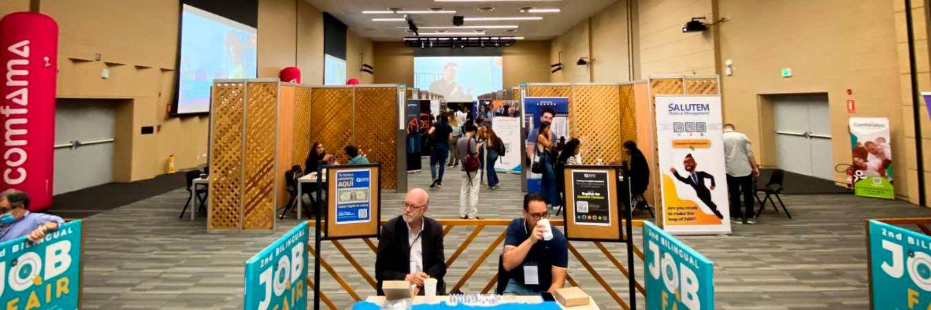 El objetivo de la feria es mejorar la empleabilidad en el territorio. /FOTO: ALCALDÍA DE MEDELLÍN