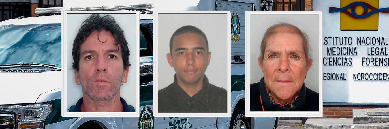 De izquierda a derecha: Juan Carlos Hoyos Jaramillo, Horacio Medina Graciano y Marta Stella Cano Cadavid. /FOTOS: CORTESÍA Y ARCHIVO.