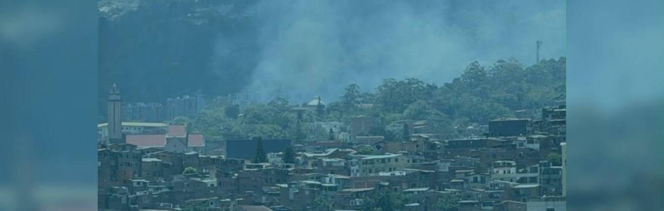 Imagen Incendio Buenos Aires Medellín - 8 d