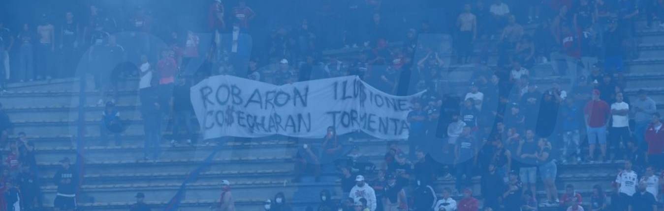 Imagen _protesta hinchas dim flamengo liber