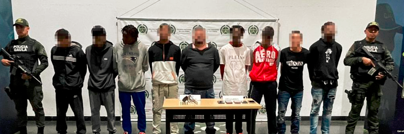 Con sus operaciones, el grupo delincuencial afectaba a más de 600 personas en Robledo. /FOTO: CORTESÍA.