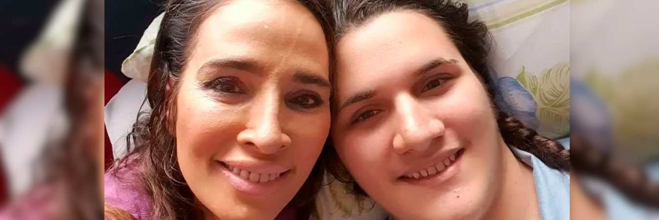 Luly Bossa y su hijo Ángelo, que en paz descanse. /FOTOS: TOMADAS DE LA WEB