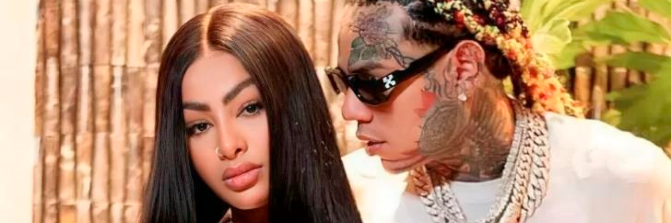 Yailin la Más Viral y el rapero Tekashi 6ix9ine. /FOTO: TOMADA DE LA WEB